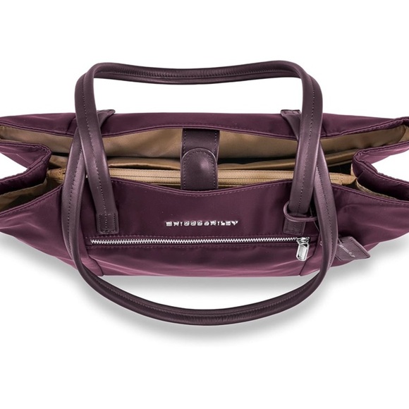 Briggs & Riley | Rhapsody Women's Burgundy / Plum Tote Bag - Picture 13 of 15